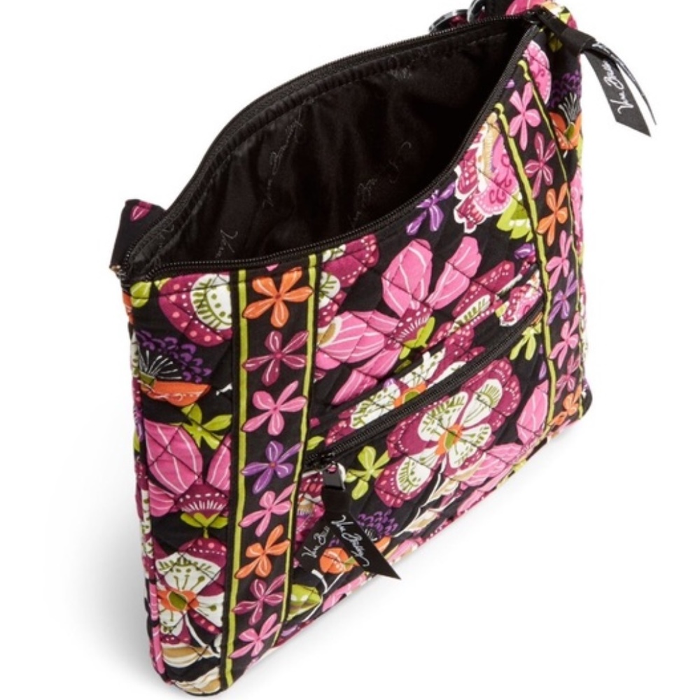 Vera Bradley Hipster Crossbody Bag Pirouette Pink - Picture 4 of 4